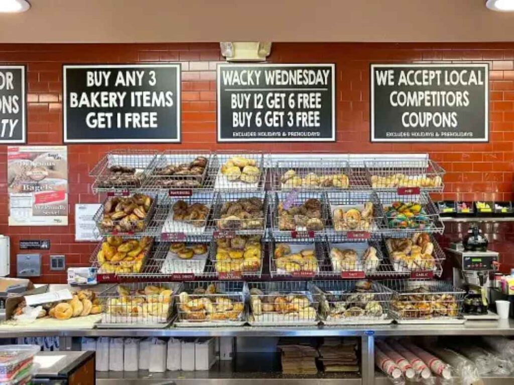 Bagels from the grocery store usually have stabilizers and preservatives to keep them fresh for longer than a homemade bagel would last.