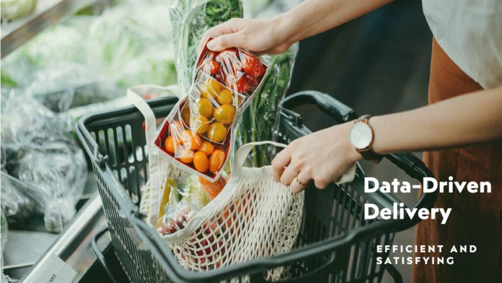 A company adopting data analytics in food delivery services