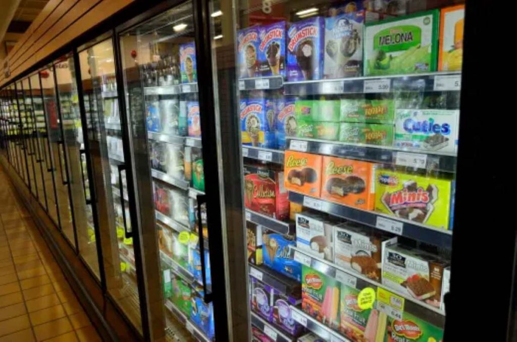Frozen desserts are another very processed food item filled with sugar, dyes and artificial flavours. Frozen desserts are another very processed food item filled with sugar, dyes and artificial flavours.