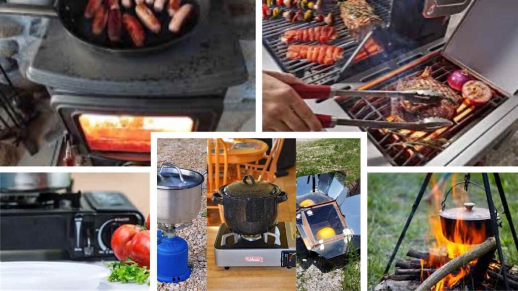 Alternative methods of cooking without power