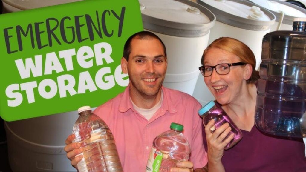 How much water to store and how to store it