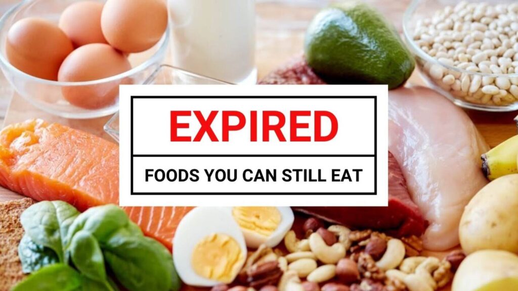 An explainer on foods that can still be eaten after passing their expiry date