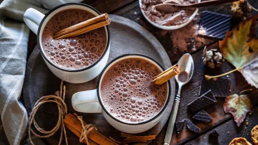 A pinch of salt can enhance the flavor of hot chocolate