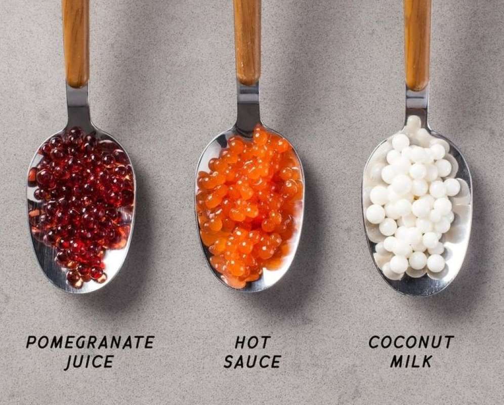 Spherification is a supercool technique that transforms liquids into solid, edible spheres