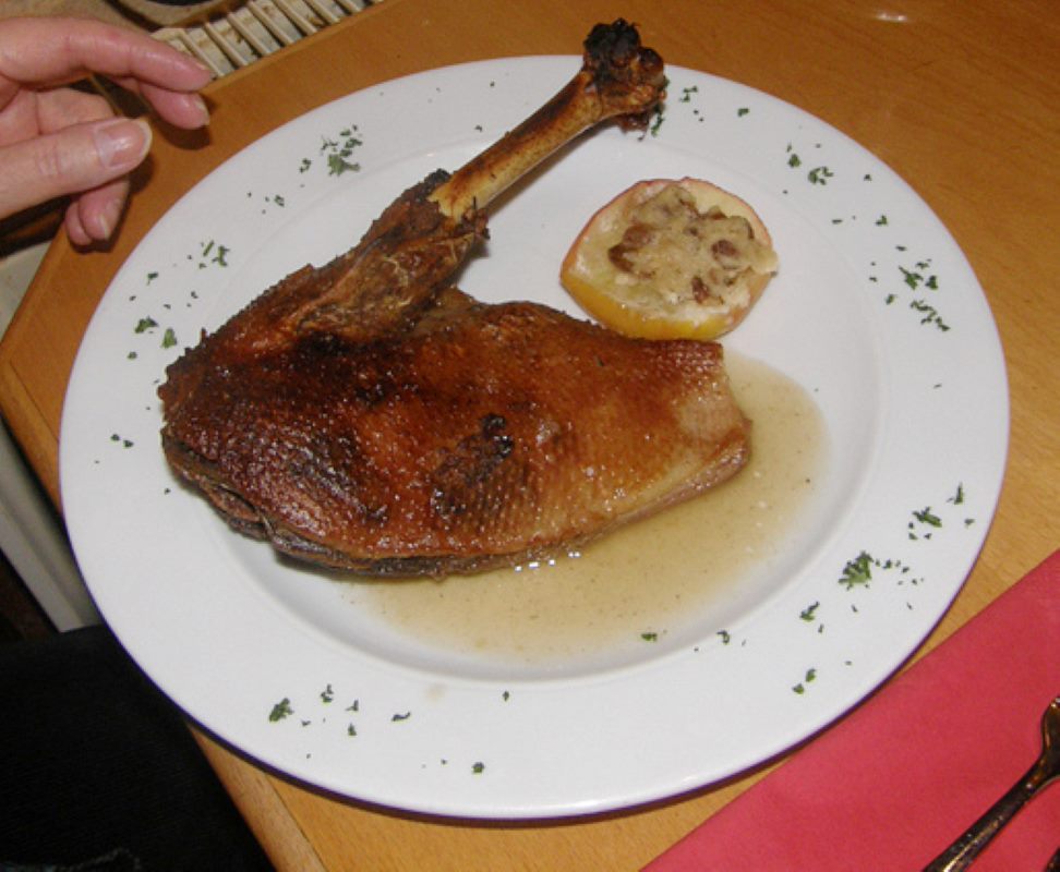 A typical dish of French confit