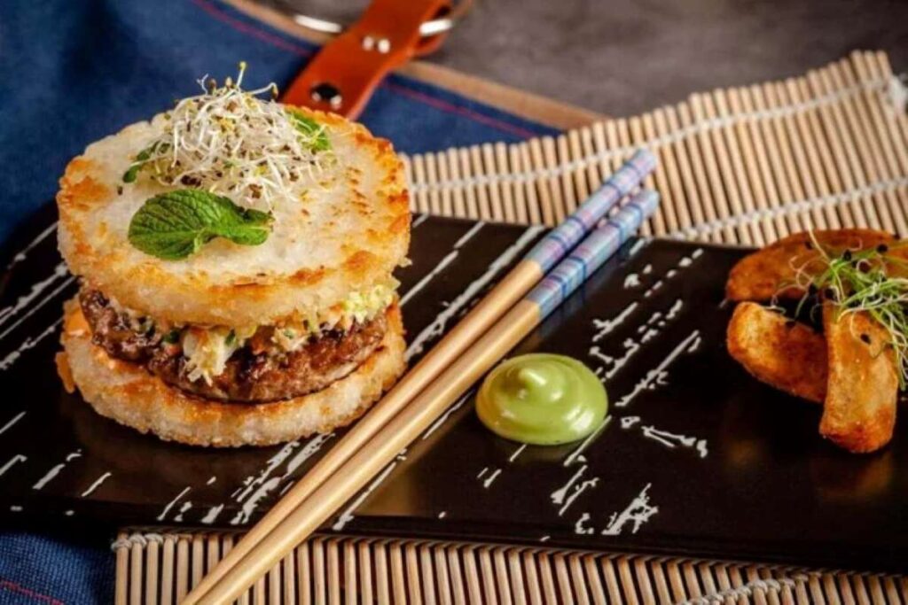 An Asia fusion variant of a popular dish
