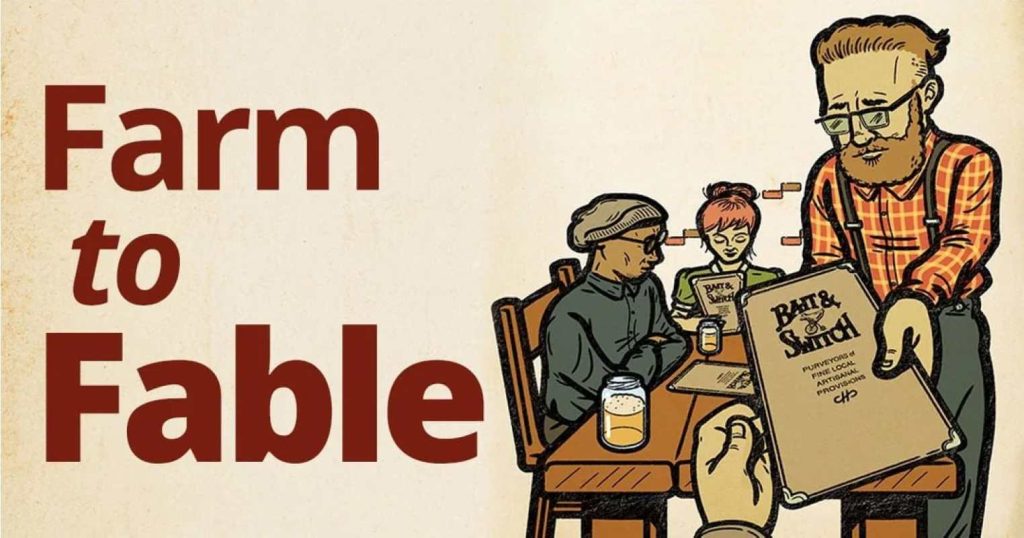 An image depicting service staff handing out the bill at a restaurant