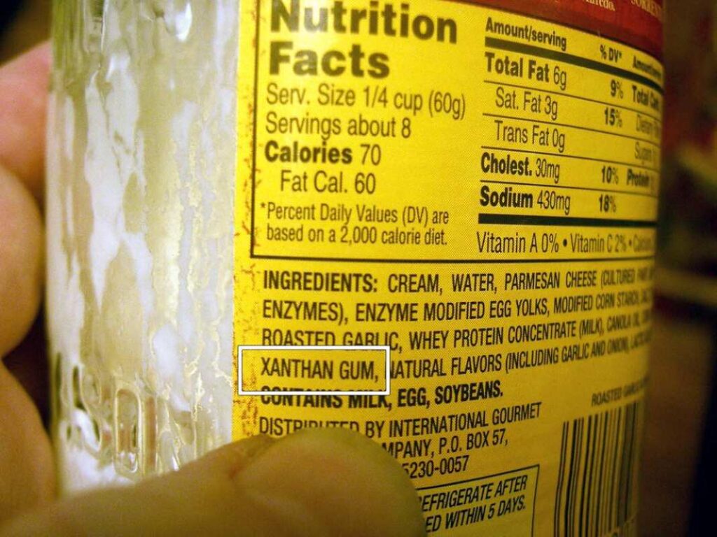 Amazing how many products on my shelf have xanthan gum in their list of ingredients