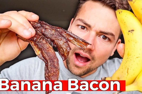 Explainer on how to make bacon from banana peels