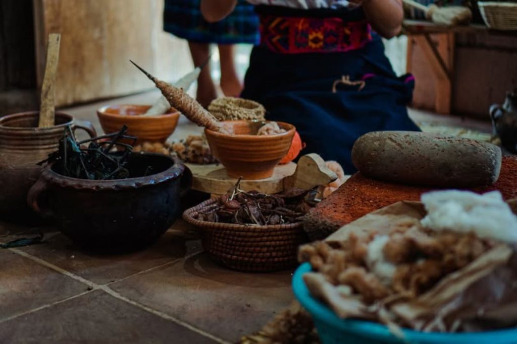 Various methods of preserving local organic materials through fermentation