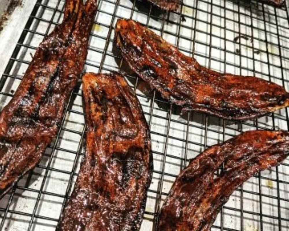 Banana peel bacon was a success, and the BLTA I had for dinner was freaking delicious