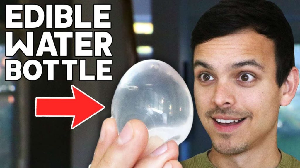 These Edible Water Bottles Are Unbelievable