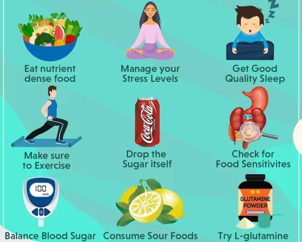 Infographics on how to break your sugar addiction