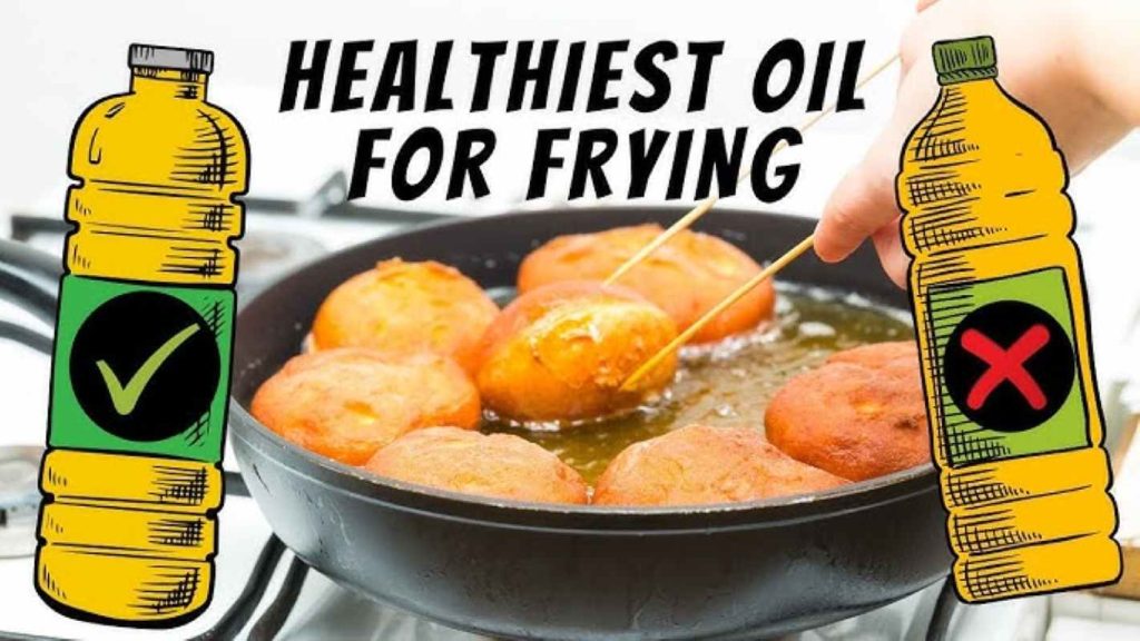 Poster about the healthiest cooking oils