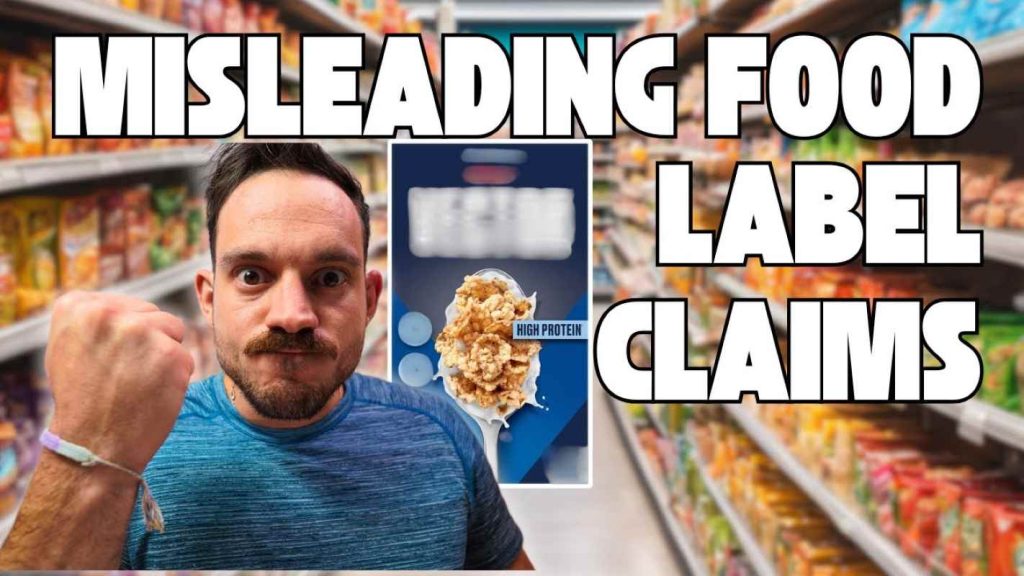 Banner of a video that claims to expose false advertising (Health and Wellness Industry)