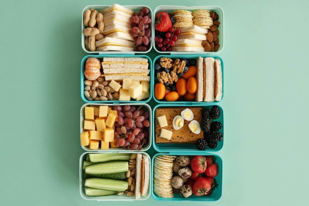 Fruit and Vegetables in Bowls