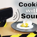 The banner of an explainer video on the science behind cooking with sound waves